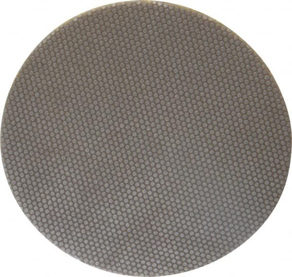 Norton - 2" Diam, 400 Grit Diamond Adhesive PSA Disc - Super Fine Grade, Yellow, Cloth Backing, Flexible - Caliber Tooling