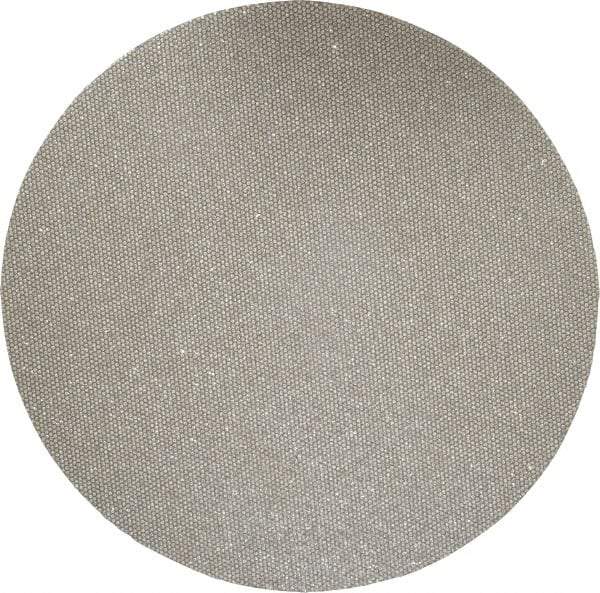 Norton - 5" Diam, 120 Grit Diamond Adhesive PSA Disc - Medium Grade, Black, Cloth Backing, Flexible - Caliber Tooling