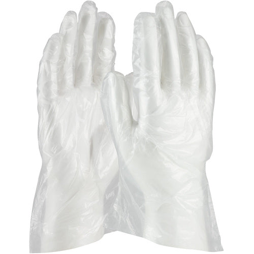 ‎65-543/XL Disposable Gloves - Ambi-Dex Disposable Polyethylene - Food Grade - Embossed - 100/Bx - 1 mil