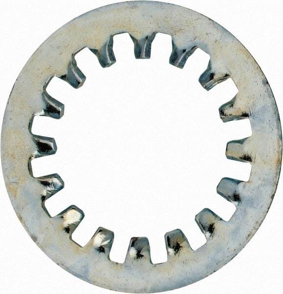 Value Collection - 1-1/2" Screw, 1.53" ID, Steel Internal Tooth Lock Washer - 2.515" OD, Zinc-Plated, Grade 1075 - Caliber Tooling