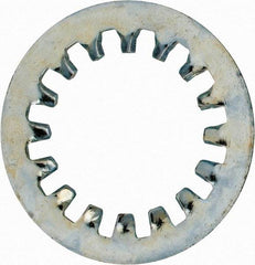 Value Collection - 1-1/2" Screw, 1.53" ID, Steel Internal Tooth Lock Washer - 2.515" OD, Zinc-Plated, Grade 1075 - Caliber Tooling