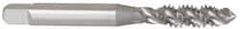 OSG - 1/4-20 UNC 3 Flute 3B Plug Spiral Flute Tap - High Speed Steel, Bright Finish, 2-1/2" OAL, Right Hand Flute, Right Hand Thread, H3, Series 106/107 - Caliber Tooling