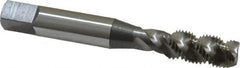 OSG - 3/8-24 UNF 3 Flute 3B Plug Spiral Flute Tap - High Speed Steel, Bright Finish, 2-15/16" OAL, Right Hand Flute, Right Hand Thread, H3, Series 106/107 - Caliber Tooling