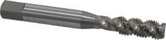 OSG - 5/16-24 UNF 3 Flute 3B Bottoming Spiral Flute Tap - High Speed Steel, Bright Finish, 2-23/32" OAL, Right Hand Flute, Right Hand Thread, H3, Series 106/107 - Caliber Tooling