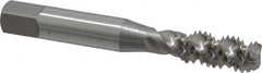 OSG - 3/8-16 UNC 3 Flute 3B Bottoming Spiral Flute Tap - High Speed Steel, Bright Finish, 2-15/16" OAL, Right Hand Flute, Right Hand Thread, H3, Series 106/107 - Caliber Tooling