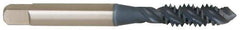 OSG - #10-24 UNC 3 Flute 2B/3B Plug Spiral Flute Tap - High Speed Steel, TiCN Finish, 2-3/8" OAL, Right Hand Flute, Right Hand Thread, H3, Series 107 - Caliber Tooling