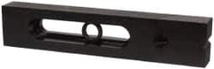 Jergens - 6-5/8" OAL x 1-1/2" Overall Width, High Grip Nose, Steel Manual Edge Clamp - Black Oxide Coating, 7/8" High, 1/2" Socket Cap Screw Slot, 3-3/4" Travel - Caliber Tooling