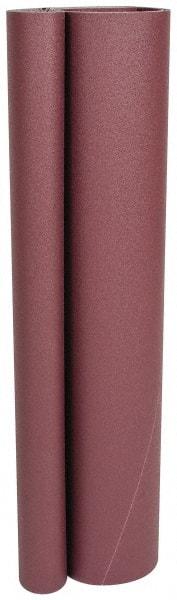 3M - 37" Wide x 75" OAL, 80 Grit, Aluminum Oxide Abrasive Belt - Aluminum Oxide, Medium, Coated, X Weighted Cloth Backing, Series 340D - Caliber Tooling