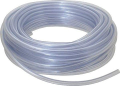 Parker - 1/4" ID x 7/16" OD, 3/32" Wall Thickness, 100' Long, Vinyl Tube - Clear, 60 Max psi, -40 to 150°F - Caliber Tooling