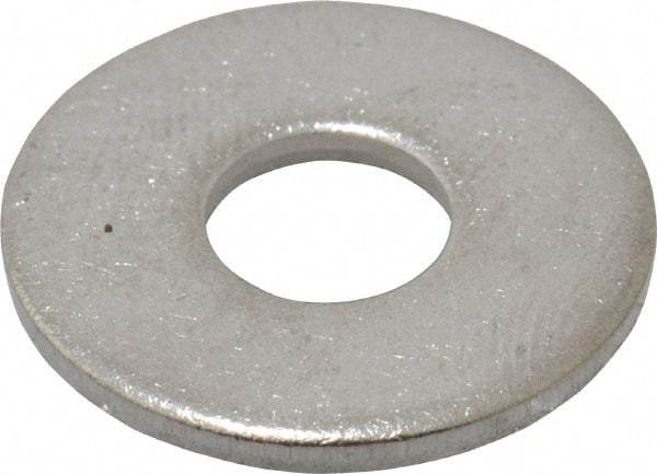 Value Collection - M6 Screw, Grade 18-8 Stainless Steel Fender Flat Washer - 6.4mm ID x 24mm OD, Plain Finish - Caliber Tooling