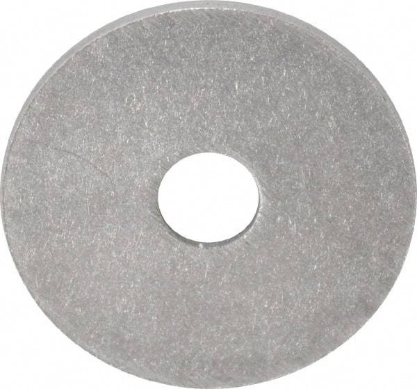 Value Collection - M3 Screw, Grade 18-8 Stainless Steel Fender Flat Washer - 3.2mm ID x 14mm OD, Plain Finish - Caliber Tooling