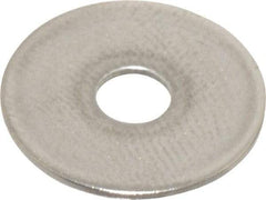 Value Collection - M4 Screw, Grade 18-8 Stainless Steel Fender Flat Washer - 4.3mm ID x 16mm OD, Plain Finish - Caliber Tooling