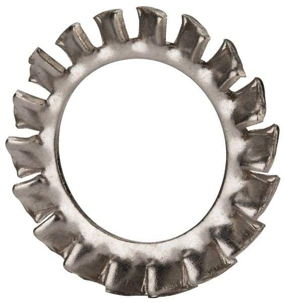 Value Collection - M14 Screw, 15mm ID, Stainless Steel External Tooth Lock Washer - 24mm OD, Uncoated, Grade 18-8 & Austenitic A2 - Caliber Tooling