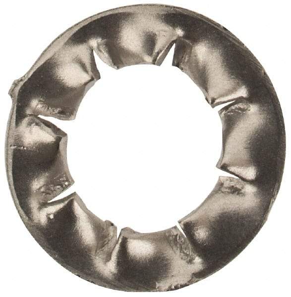 Value Collection - M5 Screw, 5.3mm ID, Stainless Steel Internal Tooth Lock Washer - 10mm OD, Uncoated, Grade 18-8 & Austenitic A2 - Caliber Tooling