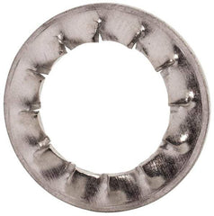 Value Collection - M12 Screw, 13mm ID, Stainless Steel Internal Tooth Lock Washer - 20.5mm OD, Uncoated, Grade 18-8 & Austenitic A2 - Caliber Tooling