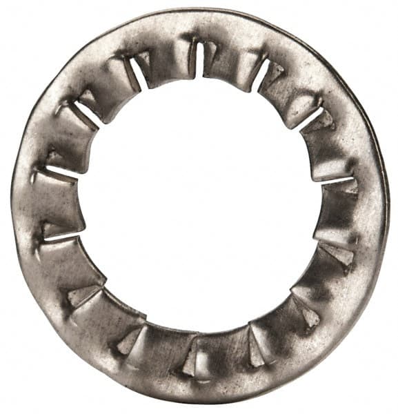 Value Collection - M14 Screw, 15mm ID, Stainless Steel Internal Tooth Lock Washer - 24mm OD, Uncoated, Grade 18-8 & Austenitic A2 - Caliber Tooling