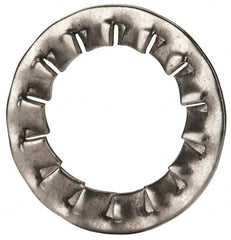 Value Collection - M14 Screw, 15mm ID, Stainless Steel Internal Tooth Lock Washer - 24mm OD, Uncoated, Grade 18-8 & Austenitic A2 - Caliber Tooling