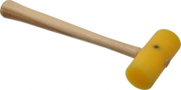 Garland - 1/4 Lb Head Plastic Mallet - 9" OAL, 9-1/4" Long Wood Handle - Caliber Tooling