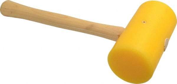 Garland - 2 Lb Head Plastic Mallet - 14" OAL, 16" Long Wood Handle - Caliber Tooling