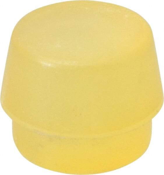 Garland - 1-1/4" Face Diam, Grade Soft, Natural Soft Face Hammer Tip - Urethane - Caliber Tooling