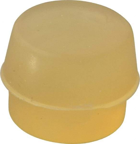 Garland - 1-1/2" Face Diam, Grade Soft, Natural Soft Face Hammer Tip - Urethane - Caliber Tooling