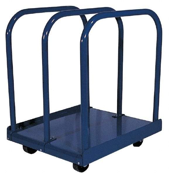 Vestil - 4,000 Lb Capacity Steel Panel Cart - Steel Deck, 29-1/2" OAW - Caliber Tooling