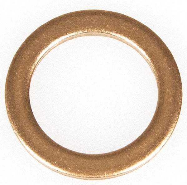 Dorman - 1/2 SAE, 1/2" ID x 3/4" OD Oil Drain Plug Gasket - 3/32" Thick, Copper - Caliber Tooling