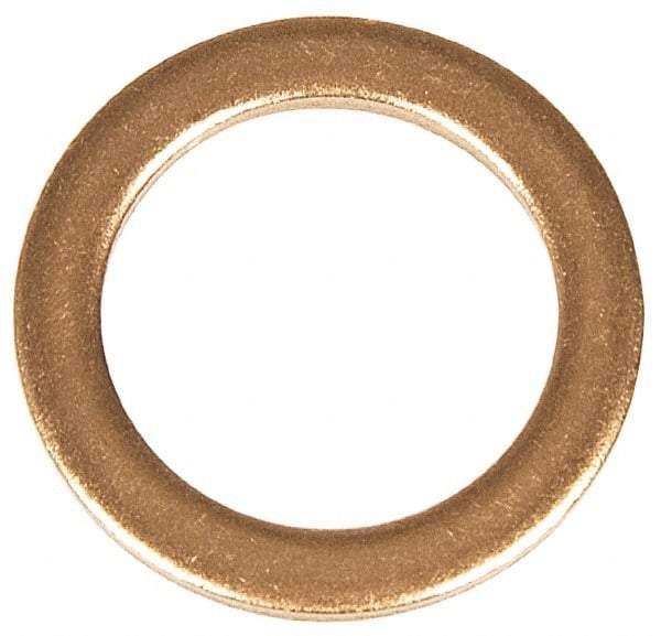 Dorman - 11/16 SO, 3/4 SAE, 3/4" ID x 1-1/16" OD Oil Drain Plug Gasket - 3/32" Thick, Copper - Caliber Tooling