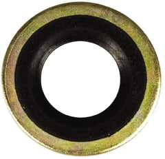 Dorman - 1/2 DO, 1/2 TO, 9/16 SAE, 9/16" ID x 1" OD Oil Drain Plug Gasket - 1/16" Thick, Rubber/Metal - Caliber Tooling