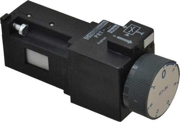 Parker - Time Delay Relay - Off Delay, 0.1 to 3 Seconds Timing Range, Subbase Mount - Caliber Tooling