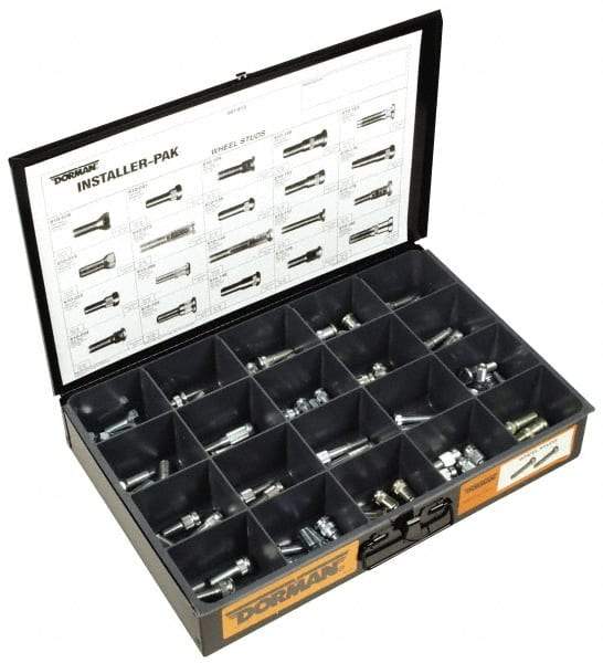 Dorman - 480 Piece Wheel Stud & Nut Kit - Steel - Caliber Tooling