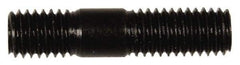 Dorman - M8x1.25 35mm OAL Unequal Double Threaded Stud - Steel, Black Oxide Finish, 16mm Long Thread Length, 10mm Short Thread Length, Metric - Caliber Tooling