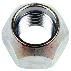 Dorman - 1/2-20 Zinc Finish Open Wheel Nut - 13/16" Hex, 5/8" OAL, 60° Seat Angle - Caliber Tooling