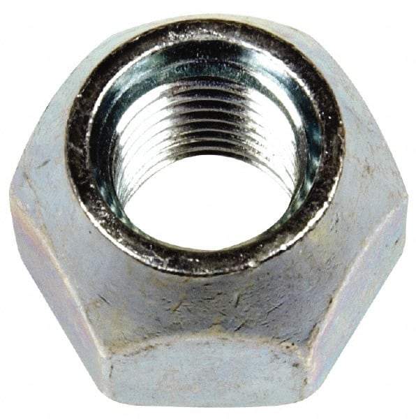 Dorman - M12-1.5 Zinc Finish Open Wheel Nut - 21mm Hex, 16mm OAL, 60° Seat Angle - Caliber Tooling