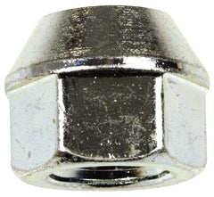 Dorman - M14-1.5 Yellow Zinc Finish Open Wheel Nut - 22mm Hex, 20.5mm OAL, 60° Seat Angle - Caliber Tooling