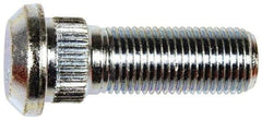 Dorman - 1/2-20 Serrated Bolt Wheel Stud - 0.63" Knurl, 1-17/32" OAL, 3/8" Shoulder Length - Caliber Tooling