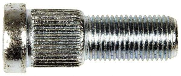 Dorman - 1/2-20 Serrated Bolt Wheel Stud - 0.62" Knurl, 1-5/8" OAL, 19/32" Shoulder Length - Caliber Tooling