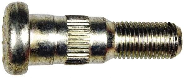 Dorman - 7/16-20 Serrated Bolt Wheel Stud - 0.565" Knurl, 1-3/4" OAL, 7/8" Shoulder Length - Caliber Tooling