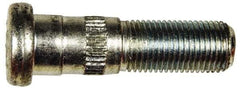 Dorman - 9/16-18 Serrated Bolt Wheel Stud - 5/8" Knurl, 2-1/8" OAL, 29/32" Shoulder Length - Caliber Tooling