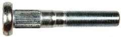 Dorman - 9/16-18 Serrated Bolt Wheel Stud - 0.621" Knurl, 3-17/32" OAL, 1-5/16" Shoulder Length - Caliber Tooling