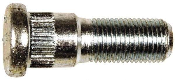 Dorman - 1/2-20 Serrated Bolt Wheel Stud - 0.621" Knurl, 1-5/8" OAL, 17/32" Shoulder Length - Caliber Tooling