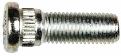 Dorman - M12-1.5 Serrated Bolt Wheel Stud - 14.22mm Knurl, 37mm OAL, 8mm Shoulder Length - Caliber Tooling