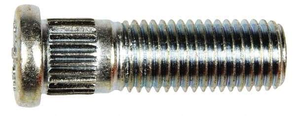 Dorman - M12-1.5 Serrated Bolt Wheel Stud - 12.5mm Knurl, 39.5mm OAL, 11.5mm Shoulder Length - Caliber Tooling