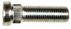 Dorman - M14-1.5 Serrated Bolt Wheel Stud - 16mm Knurl, 45.5mm OAL, 8.5mm Shoulder Length - Caliber Tooling