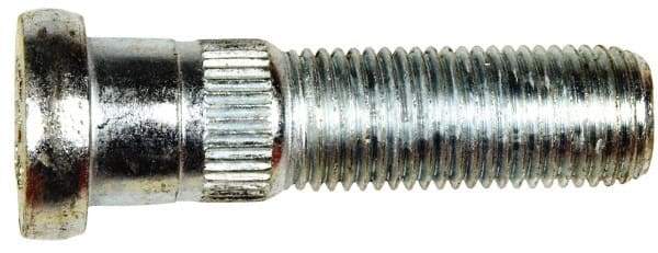 Dorman - M14-1.5 Serrated Bolt Wheel Stud - 16mm Knurl, 54.5mm OAL, 17.5mm Shoulder Length - Caliber Tooling