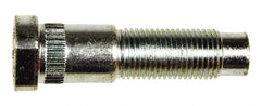 Dorman - 1/2-20 Serrated Bolt Wheel Stud - 0.585" Knurl, 2" OAL, 3/4" Shoulder Length - Caliber Tooling