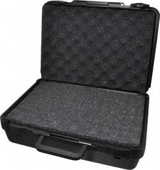 Platt - 15" Wide x 4-3/8" High, Clamshell Hard Case - Black, Polyethylene - Caliber Tooling