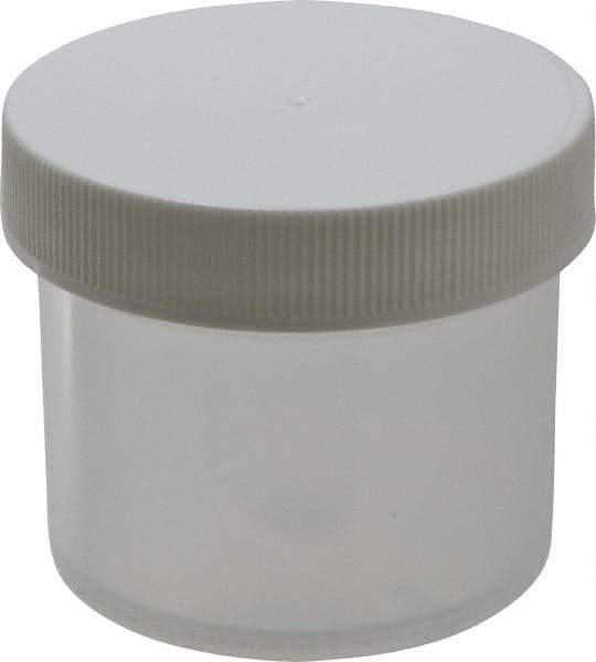 Dynalon Labware - 2 oz Jar - Polypropylene, Translucent, 1.77" High x 2.09" Diam, 2.09" Cap - Caliber Tooling