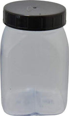 Dynalon Labware - 200 mL Wide-Mouth Bottle - PVC, Clear, 3.42" High x 1.69" Diam, 1.69" Cap - Caliber Tooling