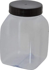 Dynalon Labware - 300 mL Wide-Mouth Bottle - PVC, Clear, 3.74" High x 1.65" Diam, 1.65" Cap - Caliber Tooling